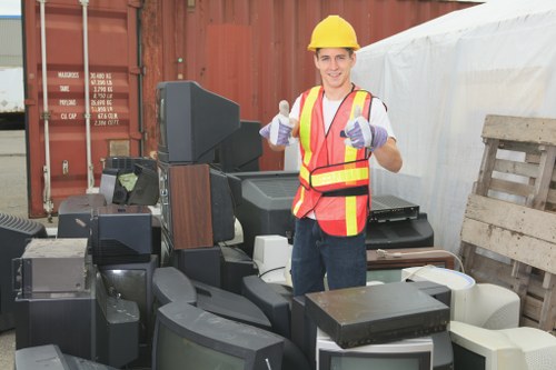 Commercial Waste Brockley team at work