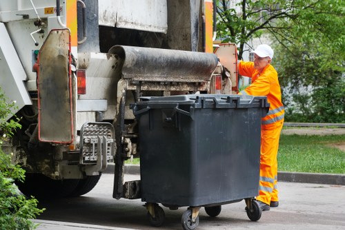Icon list showing types of cookies used by waste services