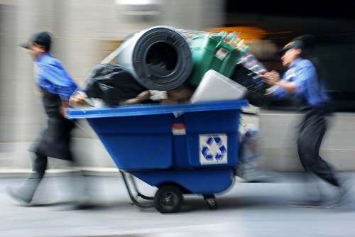 Eco-friendly waste management technologies in a Brockley office